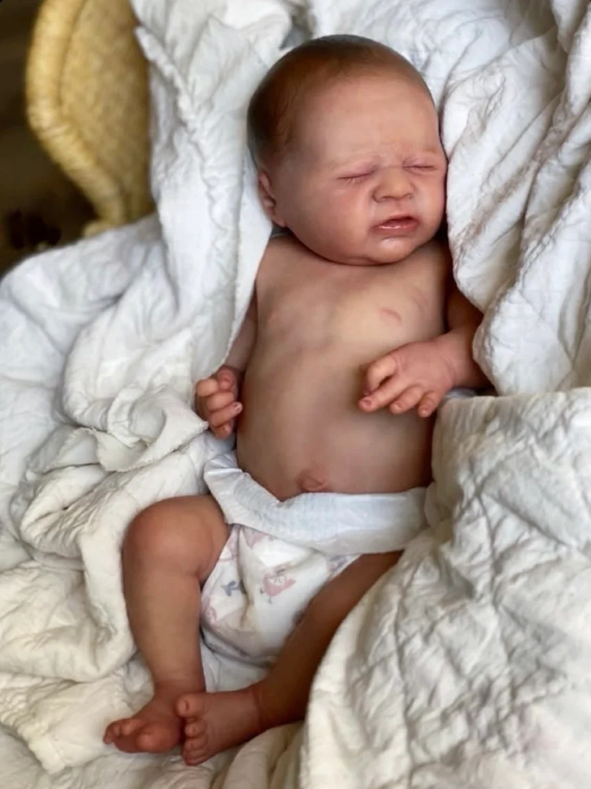 Odessa Reborn Baby Doll by Hollie Cook | Moon River Reborns