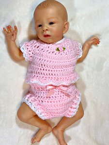 Crochet outfit 18 inch